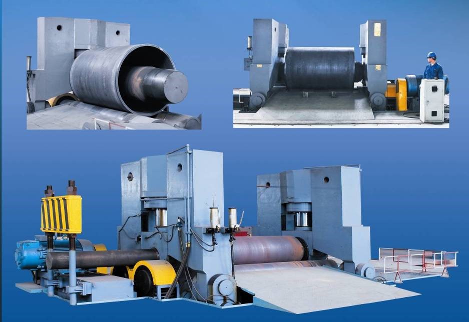 100mm數控卷板機